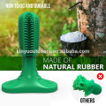 Non-Toxic Hot selling Wholesale supplies  Durable  Rubber pet chew Dog toothbrush toy